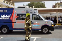 Iranian Hospital in Dubai performed a fire drill