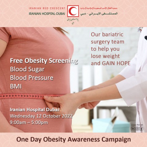 One Day Obesity Campaign | Iranian Hospital - Dubai